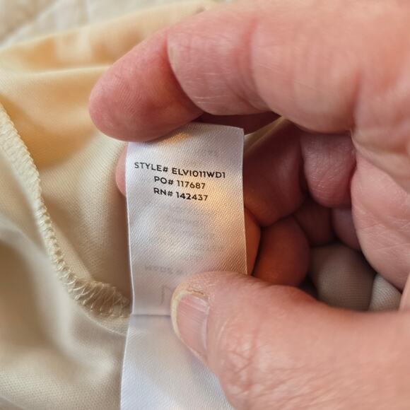 Lulus Destined for Romance Maxi Dress Women's XS Beige White Sequin Bridal - Picture 12 of 16